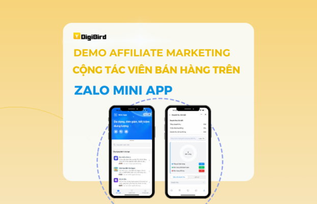 Demo Affiliate Marketing, cộng tác viên bán hàng trên Zalo Mini App