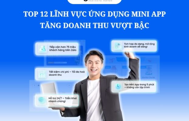 Top 12 lĩnh vực ứng dụng Mini App tăng doanh thu vượt bậc