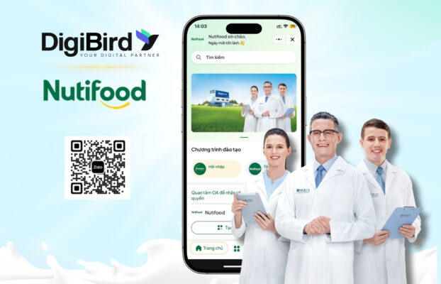 Mini App Nutifood – Tối ưu đào tạo nội bộ qua Zalo