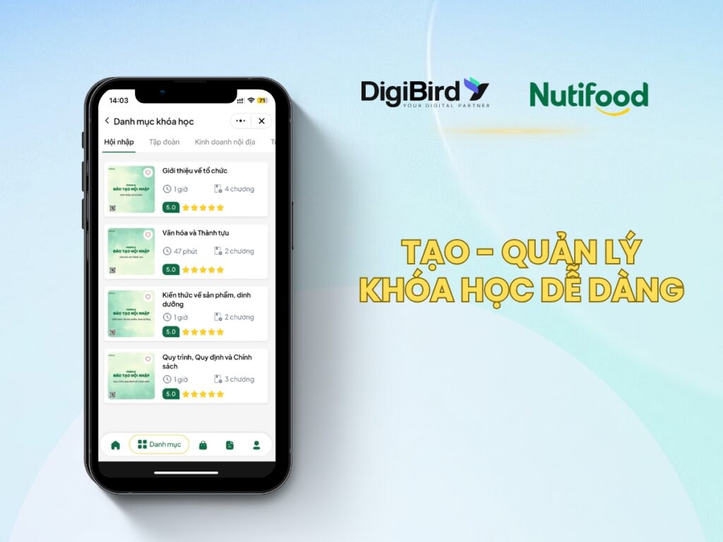 Tạo và quản lý khóa học dễ dàng
