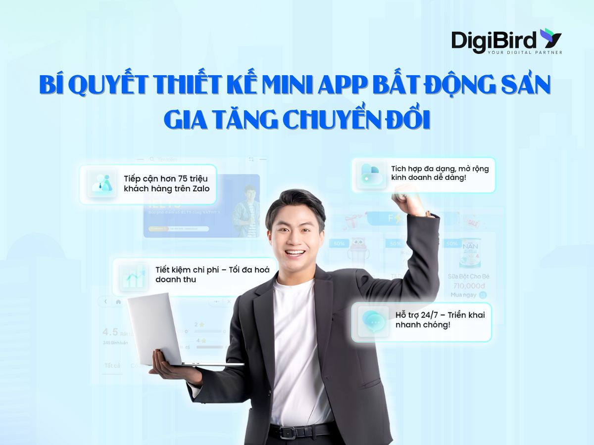 Bí quyết thiết kế Mini App bất động sản gia tăng chuyển đổi