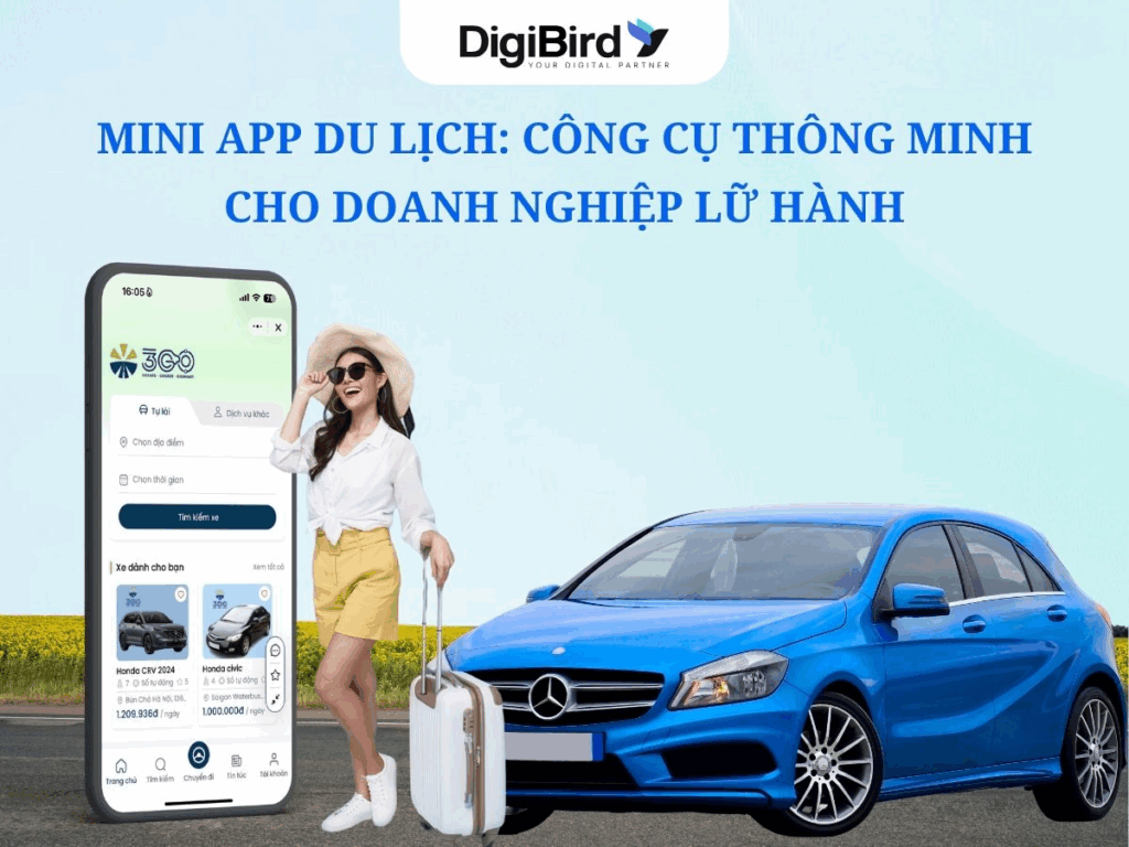 Tìm hiểu về Mini App du lịch cho doanh nghiệp ngành du lịch