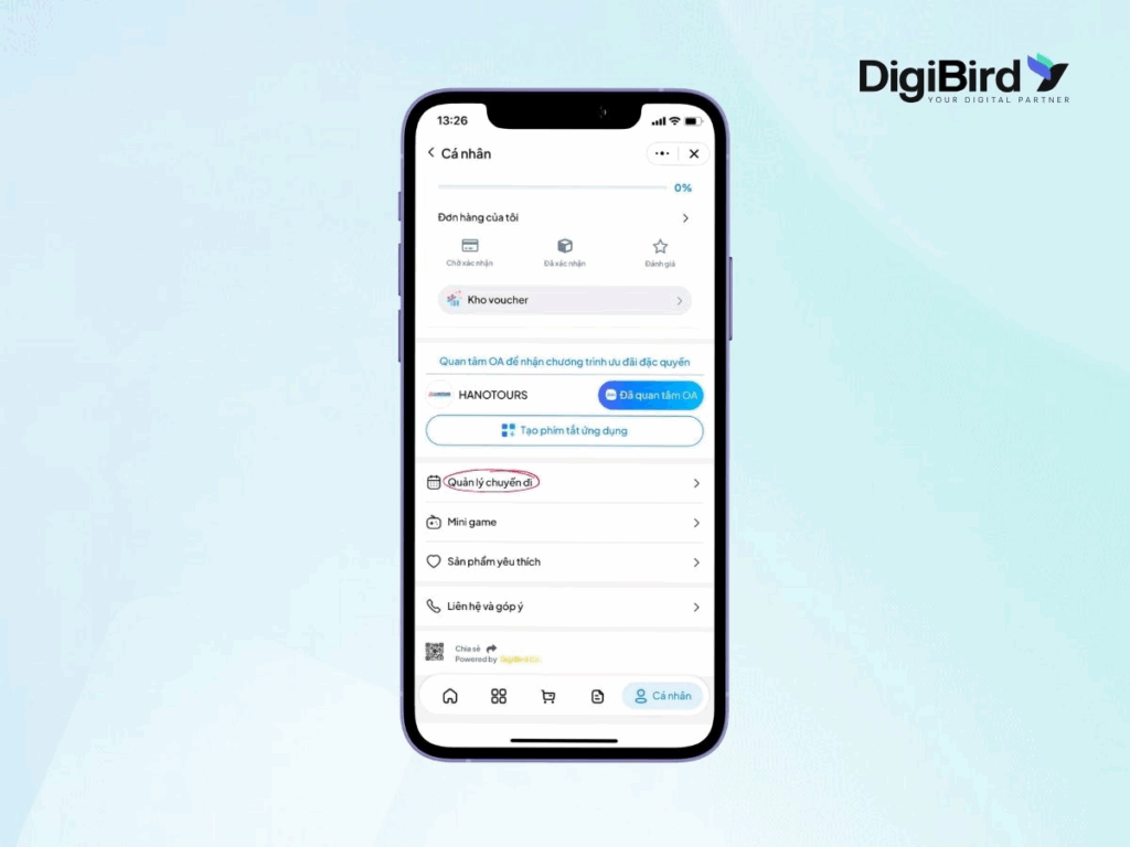 Tính năng lịch trình du lịch giúp du khách quản lý chuyến đi hiệu quả