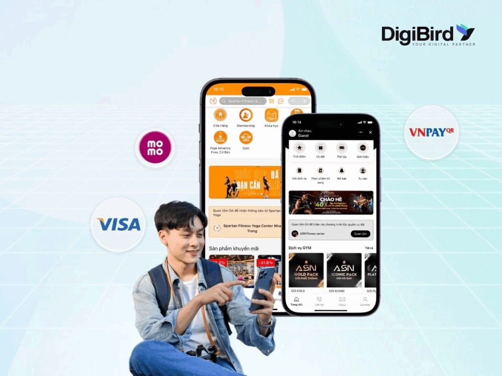 Tính năng thanh toán linh hoạt giúp quá trình khách hàng diễn ra mượt mà hơn