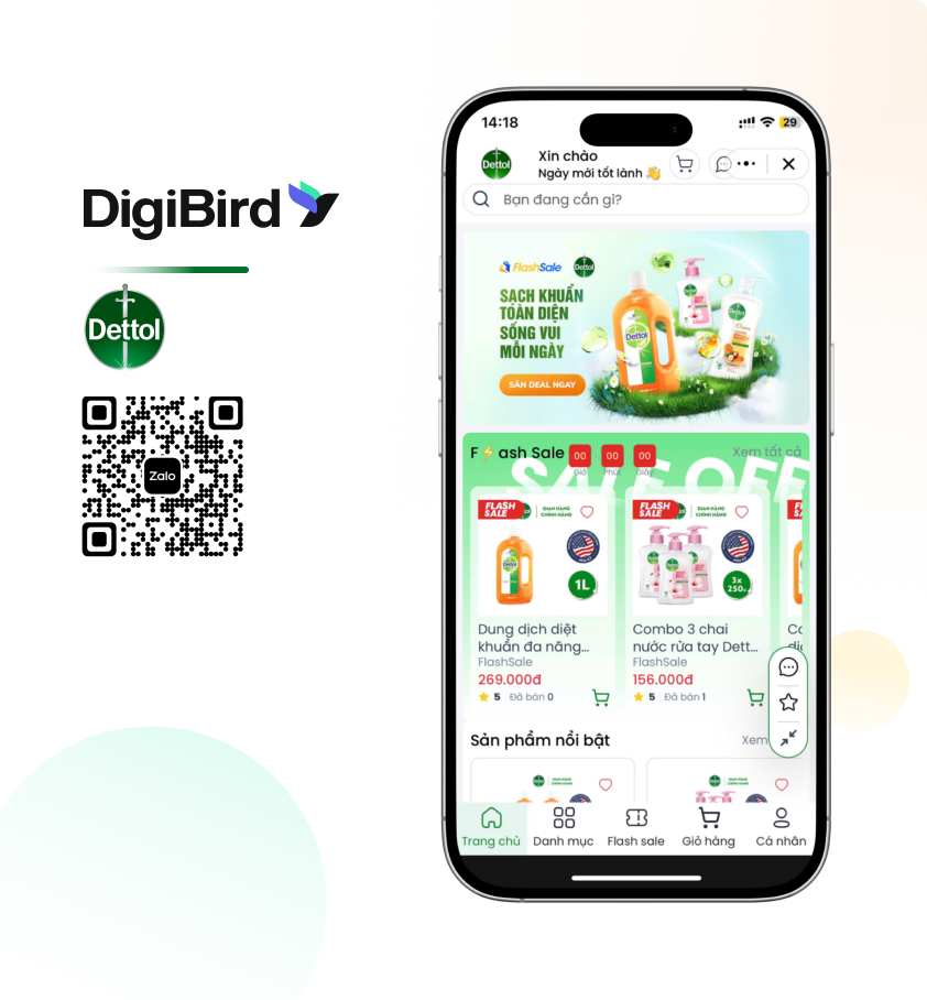 Dettol x DigiBird